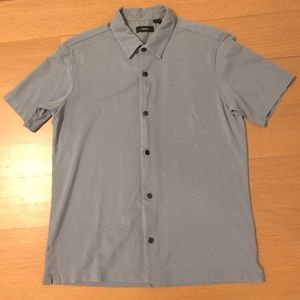 Theory Size M Short Sleeve Button Shirt